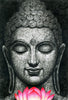 Lotus Buddha Painting - Canvas Prints