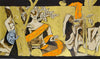 Buddha - Maqbool Fida Husain - Framed Prints