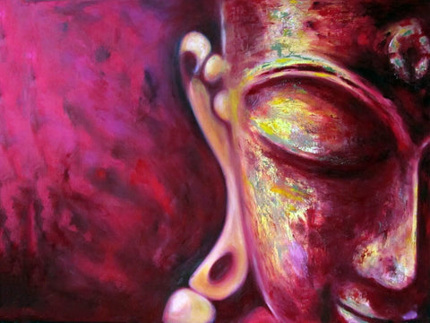 Buddha - Red by Anzai