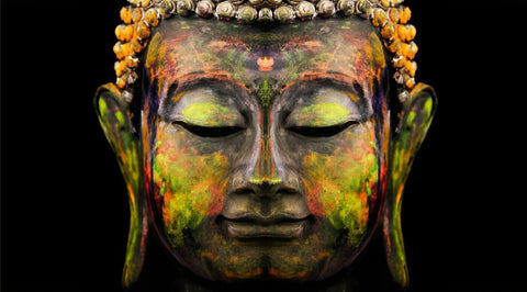 Buddha - The Enlightened One - Yog - Large Art Prints