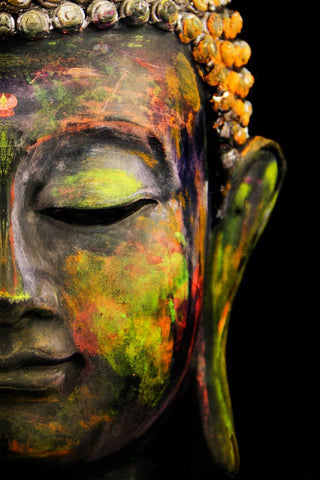 Buddha - The Enlightened One - Canvas Prints by Anzai