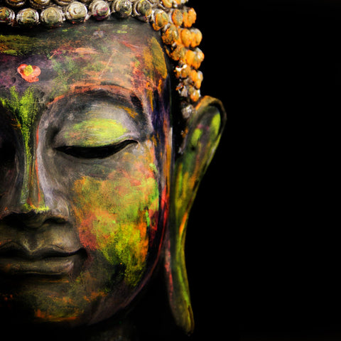 Buddha - The Enlightened One - Large Art Prints by Sina Irani