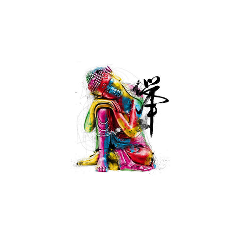 Buddha Colorful Art by Sina Irani