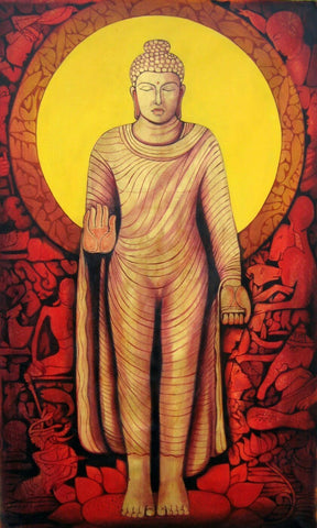 Buddha Devarajalu - Large Art Prints by Anzai