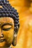 Buddha Face Art Print - Canvas Prints