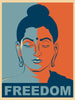 Buddha Freedom - Canvas Prints