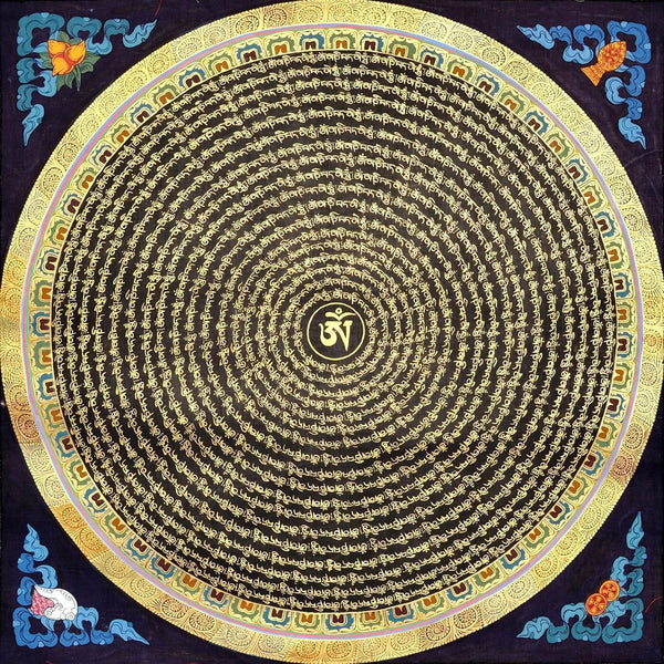 Buddha Mandala - Om Mani - Art Prints