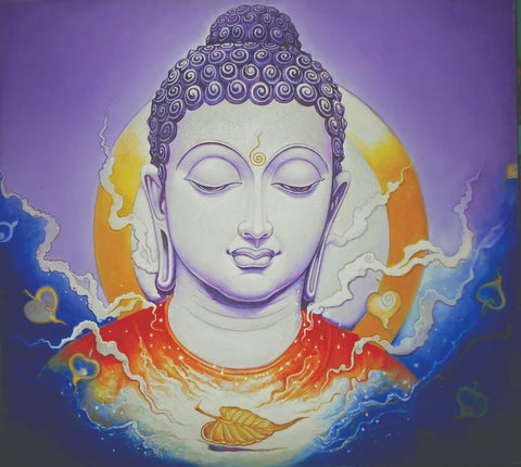 Buddha Surya - Large Art Prints by Anzai