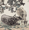 Buffaloes - Xu Beihong - Chinese Art Painting - Framed Prints