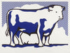 Bull Profile Series, Plate II – Roy Lichtenstein – Pop Art Painting - Canvas Prints