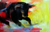 Bull Run - Art Inspired By The Stock Market - Large Art Prints