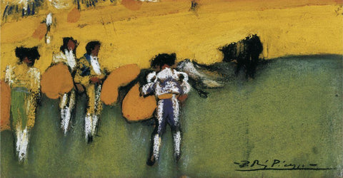 Bullfight - Pablo Picasso - Canvas Prints
