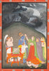 Krishna - Bunid School - Canvas Prints