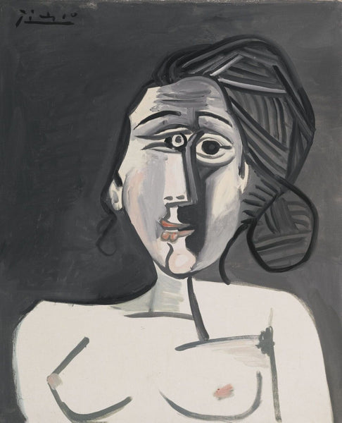 Buste De Femme (1953) - Pablo Picasso - Canvas Prints