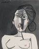 Buste De Femme (1953) - Pablo Picasso - Framed Prints