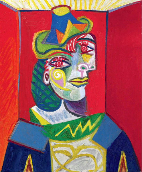 Woman in Fishnet (Femme à la Résille) – Pablo Picasso Painting - Posters