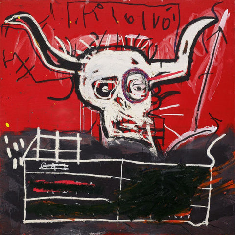 Cabra - Jean-Michel Basquiat - Neo Expressionist Painting by Jean-Michel Basquiat