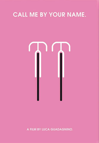 Call Me By Your Name - Tallenge Hollywood Movie Minimalist Poster by Tallenge Store