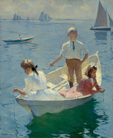 Calm Morning - Life Size Posters by Frank Weston Benson