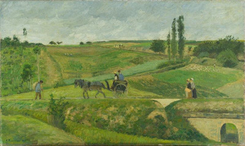 Landscape St. Thomas by Camille Pissaro