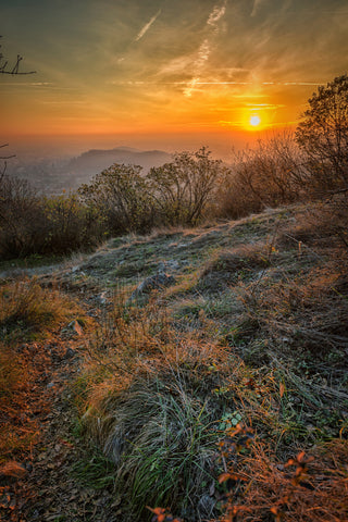 Winter Sunset by Giordano Aita