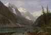 Canadian Rockies - Lake Louise - Albert Bierstadt - Landscape Painting - Framed Prints