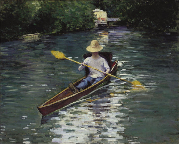 Canoe on the Yerres River - Art Prints