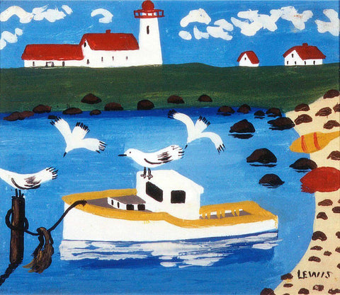 Cape Islander - Maud Lewis by Maud Lewis