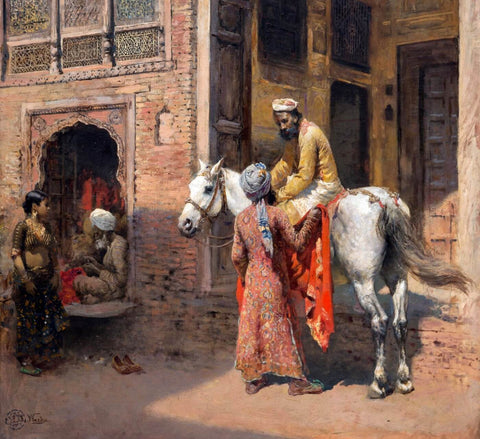 Cashmere Salesman - Edwin Lord Weeks - Art Prints