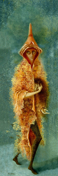 Character (Personaje) – Remedios Varo - Surrealist Art Painting - Canvas Prints