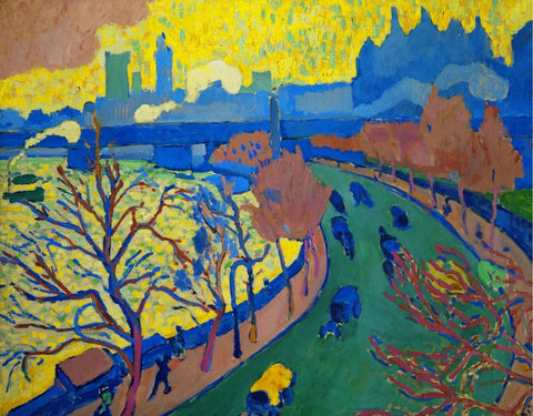 Charing Cross Bridge by Andre Derain