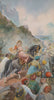 Chatrapati Maharani Tarabai of Karvir - M V Dhurandhar - Indian Masters Painting - Life Size Posters