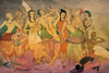 Chaitanya Kirtana - Kshitindranath Mazumdar – Bengal School of Art  - Indian Painting - Canvas Prints