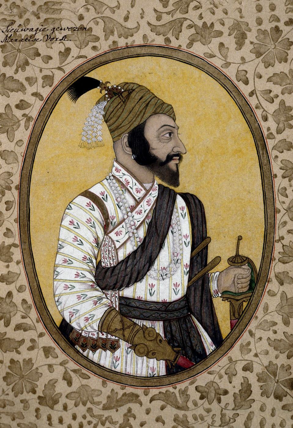 Chhatrapati Shivaji Raje Bhosale - Portrait In British Museum - Posters ...