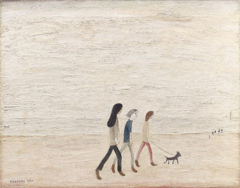 Children On The Beach - Canvas Prints