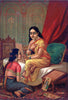 Chitralekha- Raja Ravi Varma Painting - Canvas Prints