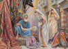 Choosing the Silk - Fabio Fabbi - Orientalist Art Painting - Large Art Prints