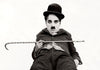 Charlie Chaplin - Skating Fall - Framed Prints