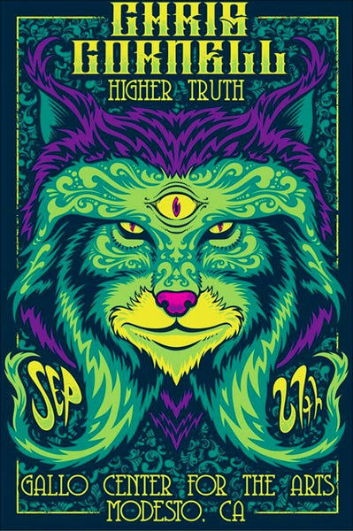 Chris Cornell - Higher Truth - Concert Poster - Framed Prints