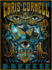 Chris Cornell - Higher Truth - US Tour 2016 - Rock Music Concert Poster - Framed Prints