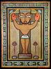 Christ Crucifixion - Jamini Roy - Bengal School - Christian Art Painting - Art Prints