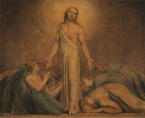 Christ Appearing to the Apostles after the Resurrection by William Blake