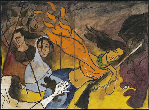 Cinema Muse by M F Husain