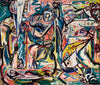 Circumcision - Jackson Pollock - Abstract Expressionism Painting - Canvas Prints