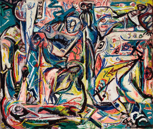 Circumcision - Jackson Pollock - Abstract Expressionism Painting - Canvas Prints