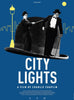 City Lights - Charlie Chaplin - Hollywood Movie Poster - Canvas Prints