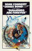 Classic Movie Art Poster -  Diamonds Are Forever -  Tallenge Hollywood James Bond Poster Collection - Canvas Prints