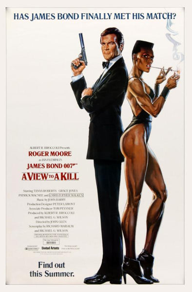 Classic Movie Art Poster - View To A Kill - Tallenge Hollywood James Bond Poster Collection - Life Size Posters