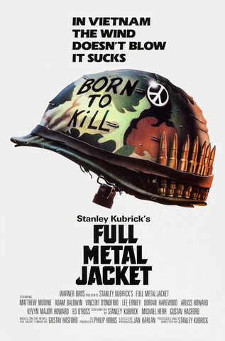 Classic Movie Poster - Full Metal Jacket - Tallenge Hollywood Poster Collection by Brooke