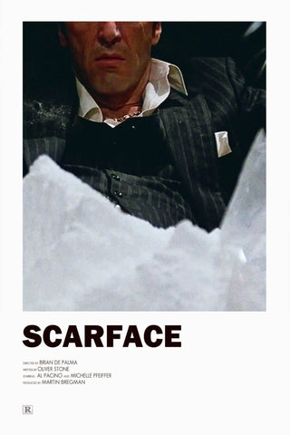 Classic Movie Poster - Scarface - Tallenge Hollywood Poster Collection by Brooke
